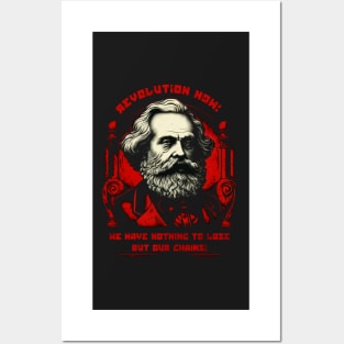 Karl Marx Communist Posters and Art